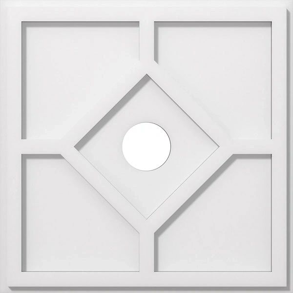 18 EMBRY ARCHITECTURAL GRADE PVC CONTEMPORARY CEILING MEDALLION (1)