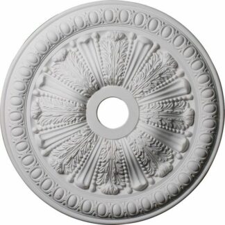 27 78 TOMANGO EGG & DART CEILING MEDALLION (FITS CANOPIES UP TO 6 34)