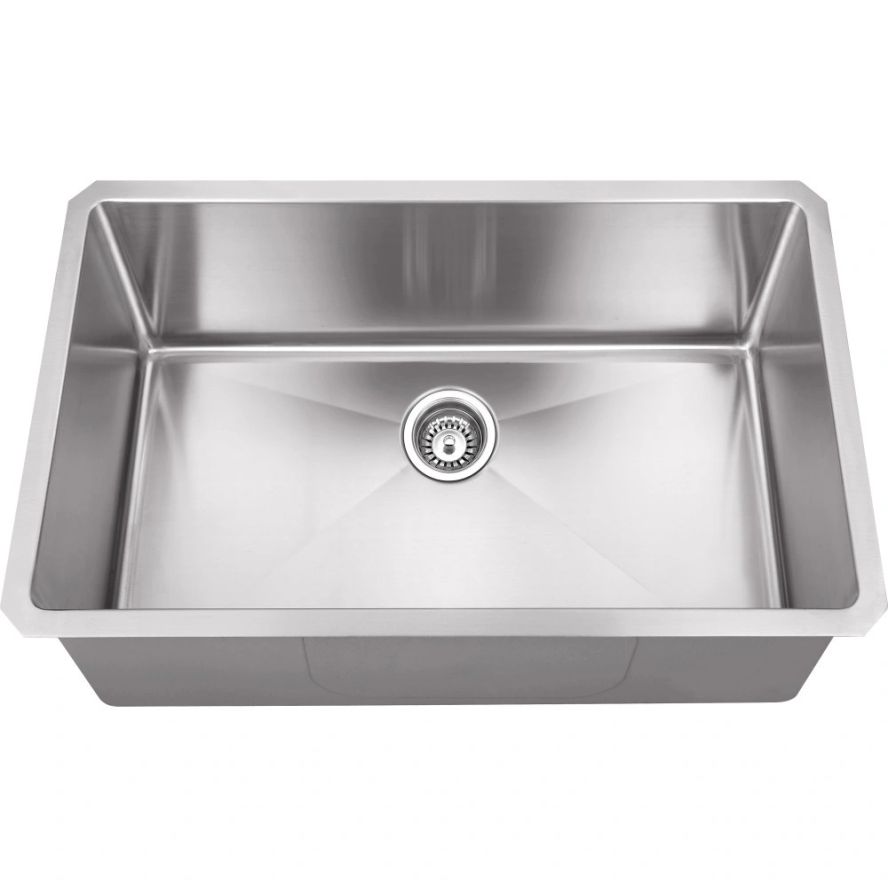 30 x 18 Undermount Stainless Steel (16 Gauge) Kitchen Sink (1)