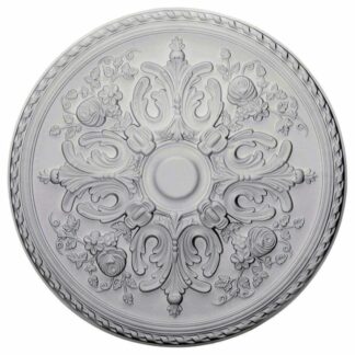 32 58 BRADFORD CEILING MEDALLION, (FITS CANOPIES UP TO 6 58-INCH ) (1)