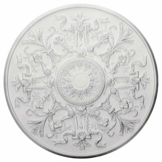 33 VERSAILLES CEILING MEDALLION (FITS CANOPIES UP TO 3 14-INCH ) (1)