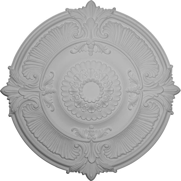 53-12 ATTICA ACANTHUS LEAF CEILING MEDALLION (FITS CANOPIES UP TO 4 58-INCH )