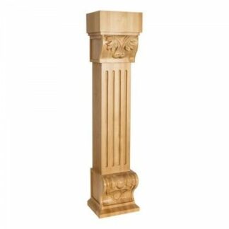 Acanthus Fluted Traditional Fireplace Corbel
