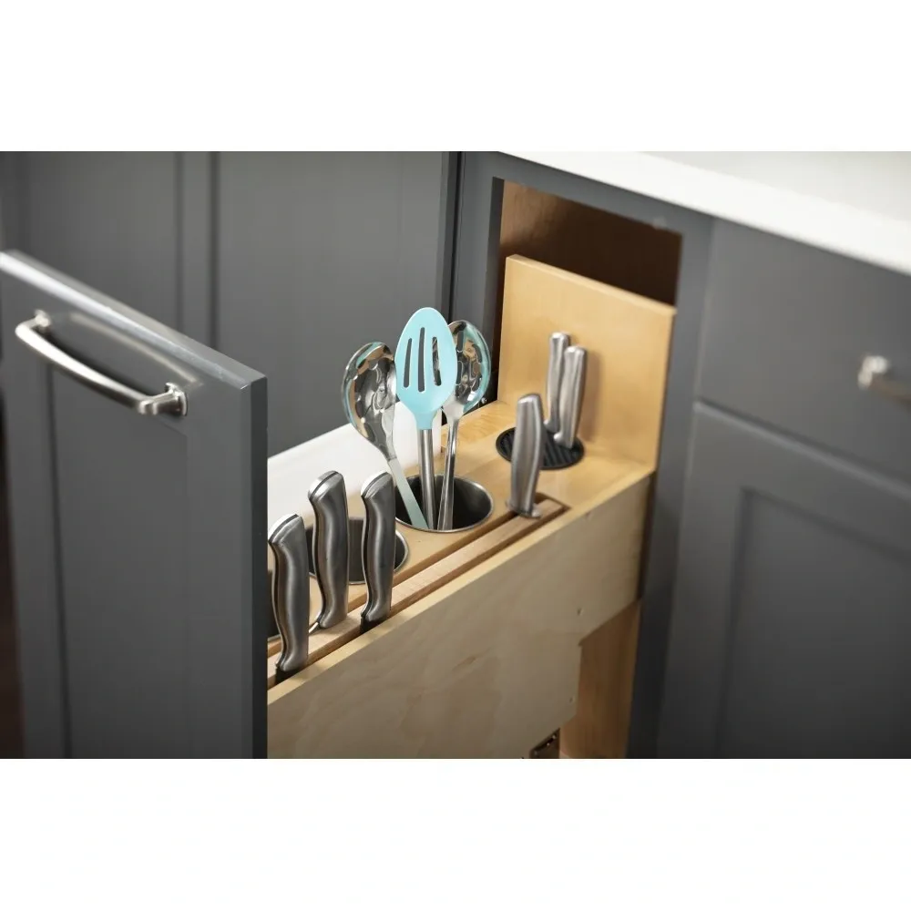 No Wiggle 8 Magnetic Knife Organizer Soft-close Pullout (1)