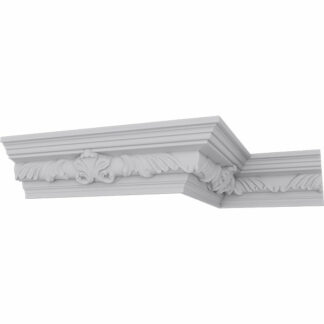 TELMA TWISTED LEAF CROWN MOULDING