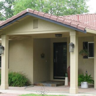SQUARE NON-TAPERED FLUTED PVC ENDURA-CRAFT