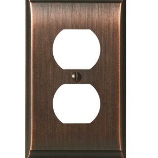 1 Gang CANDLER Duplex Outlet Wall Plate