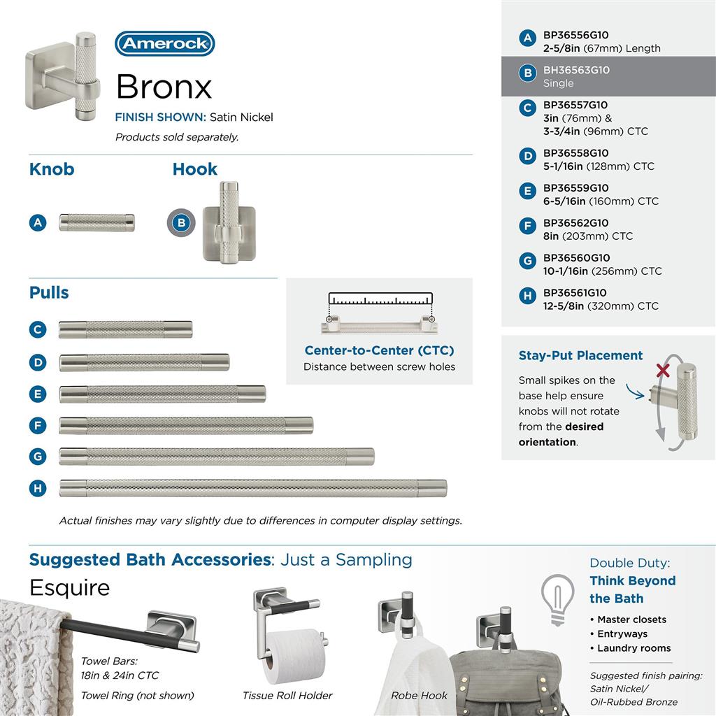 satin-nickel_robe-hook_amerock_decorative-hooks_bronx_bh36563g10_collection_22 - Accord Design Center