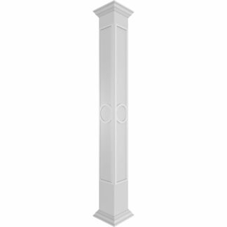 Arts & Crafts Fretwork Column