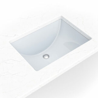 White Rectangle Porcelain 18x13