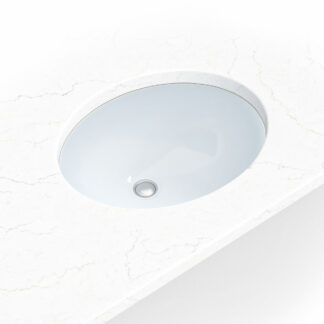 White Oval Porcelain 15x12