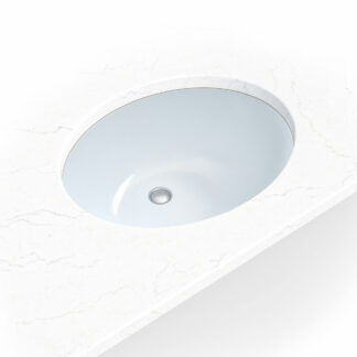 White Oval Porcelain 17x14
