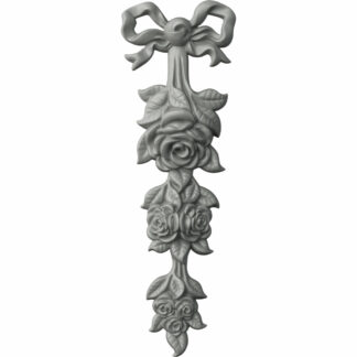 Large Rose Drop Onlay