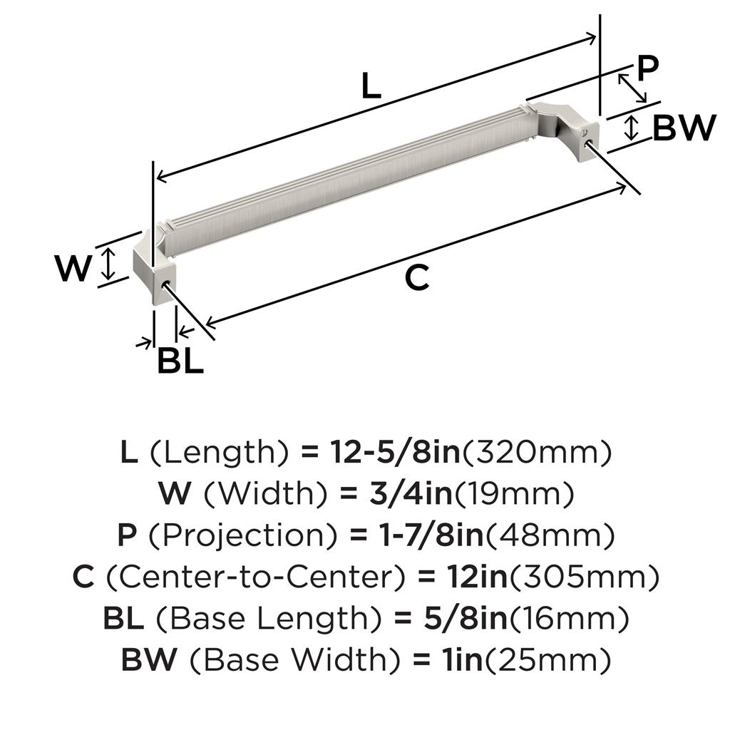 satin-nickel_appliance-pull_amerock_cabinet-hardware_townsend_bp37529g10_technical-drawing_back_24 - Accord Design Center