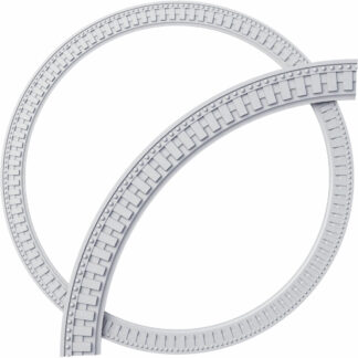 Dentil and Bead Ceiling Ring 47"