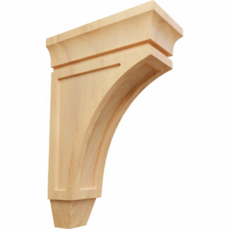 Lucan Wood Corbel, 4"W x 8"D x 12"H