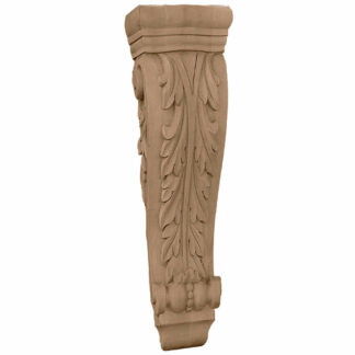Farmingdale Acanthus Pilaster Corbel, 8 1/4"W x 4 3/4"D x 35"H