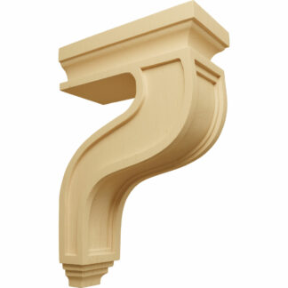 Hollow Back Corbel, 4"W x 8 1/2"D x 13"H