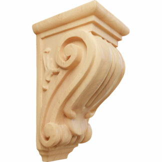 Classical Corbel, 3 1/2"W x 4"D x 7"H