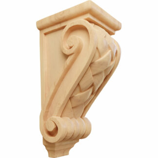 Basket Weave Corbel, 4 1/2"W x 5"D x 10"H